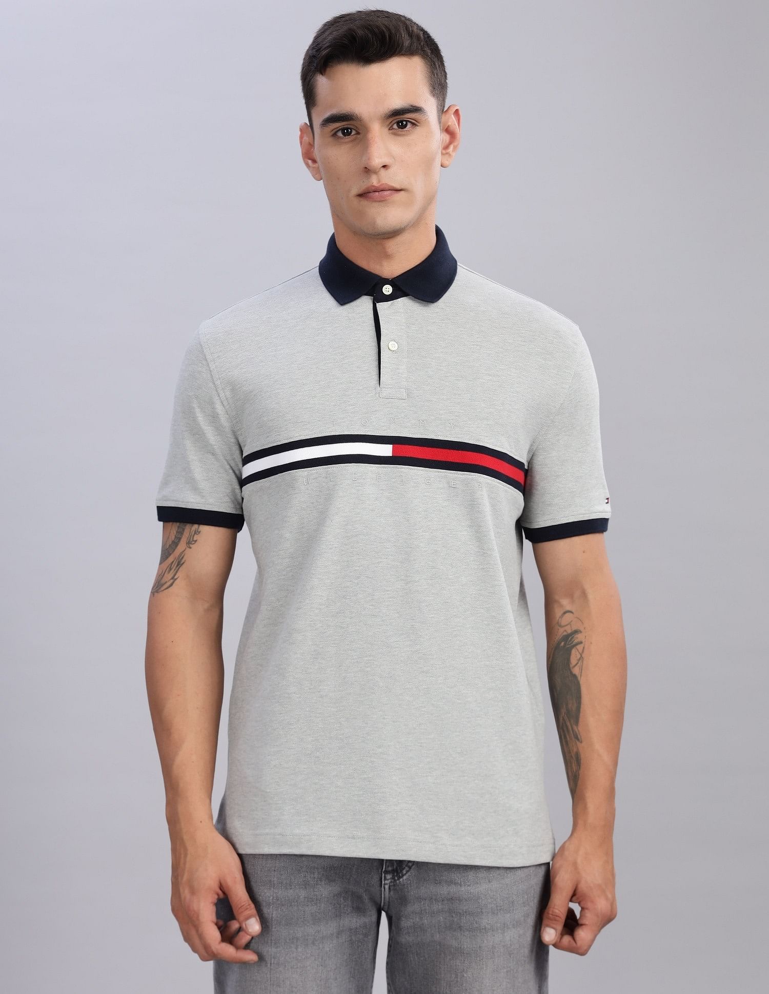 Tommy Hilfiger Printed Regular-Fit Cotton Polo Shirts