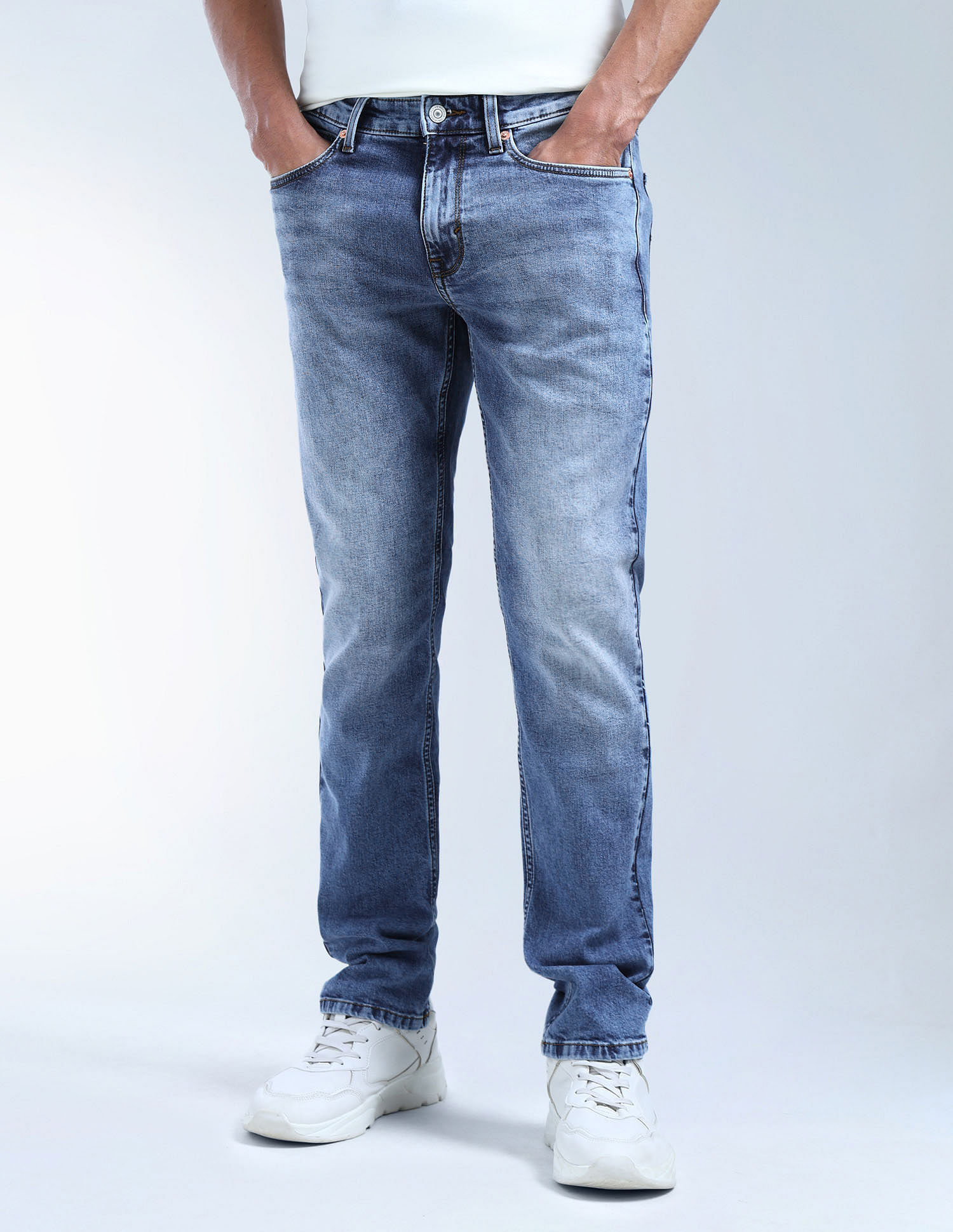 Flying Machine Freddie Slim Straight Fit Jeans