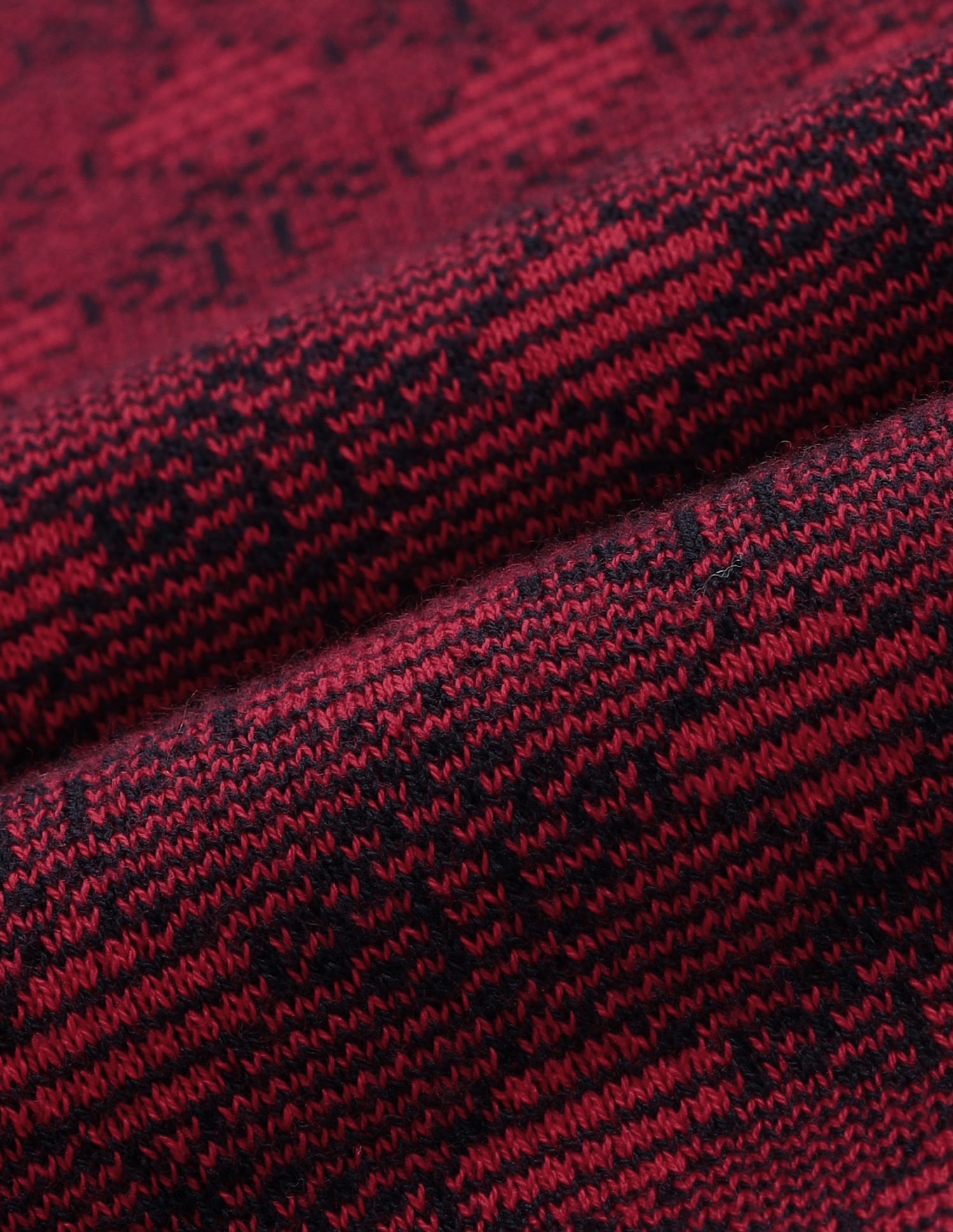 Buy AD by Arvind Modern Slim Fit Patterned Knit Sweater - NNNOW.com