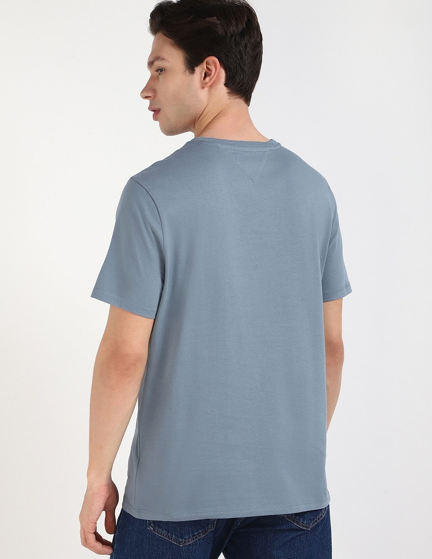 Tommy Hilfiger Solid Regular-Fit Cotton T-Shirt