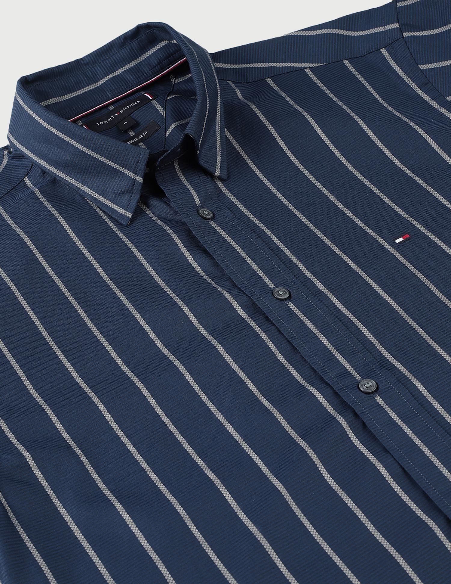 Tommy Hilfiger Textured Dobby Regular Fit Shirt
