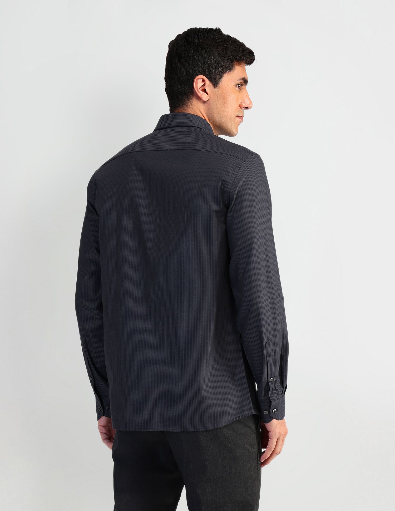 Arrow Vertical Stripe Cotton Formal Shirt