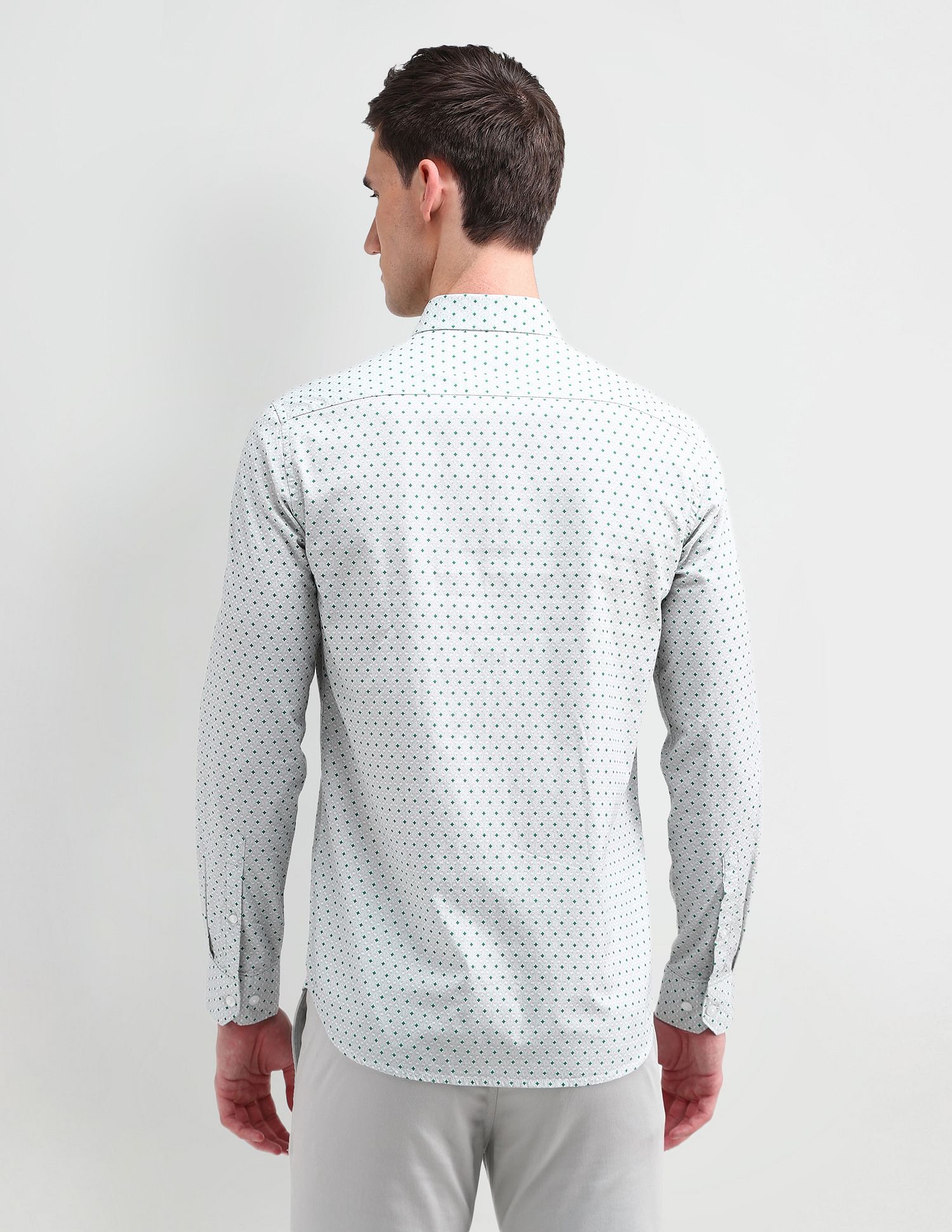 Arrow Sport Manhattan Slim Fit Dobby Shirt
