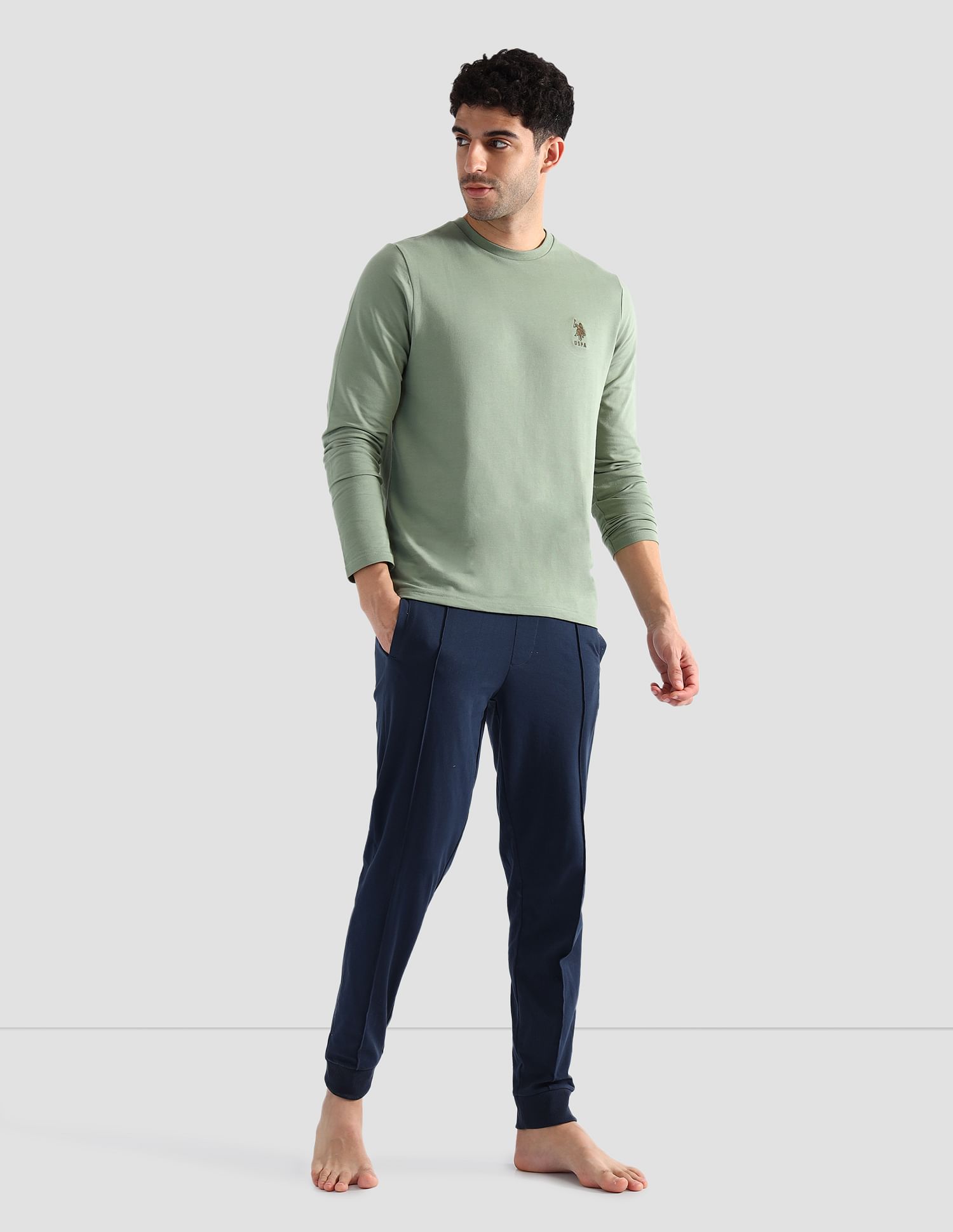 USPA Innerwear Pure Cotton Oversized OEE05 Lounge T-Shirt