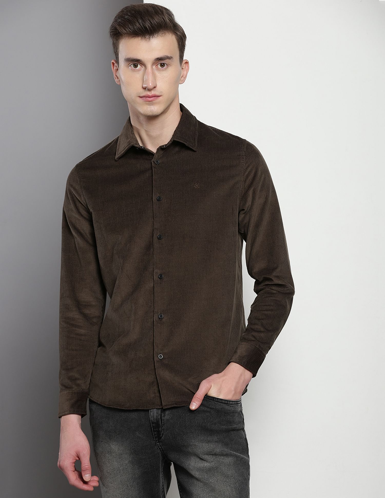 Calvin Klein Slim Fit Corduroy Shirt