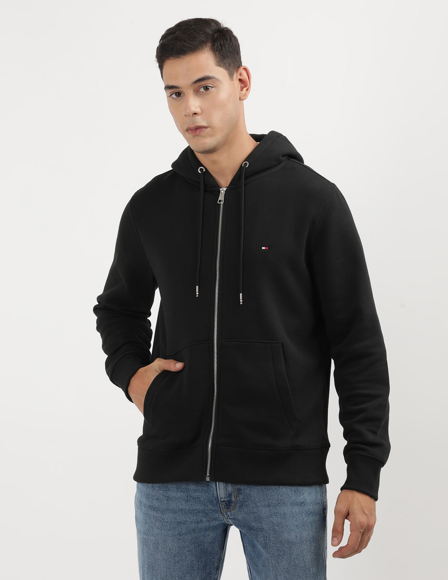 Tommy Hilfiger Essential Cotton Hooded Sweatshirt