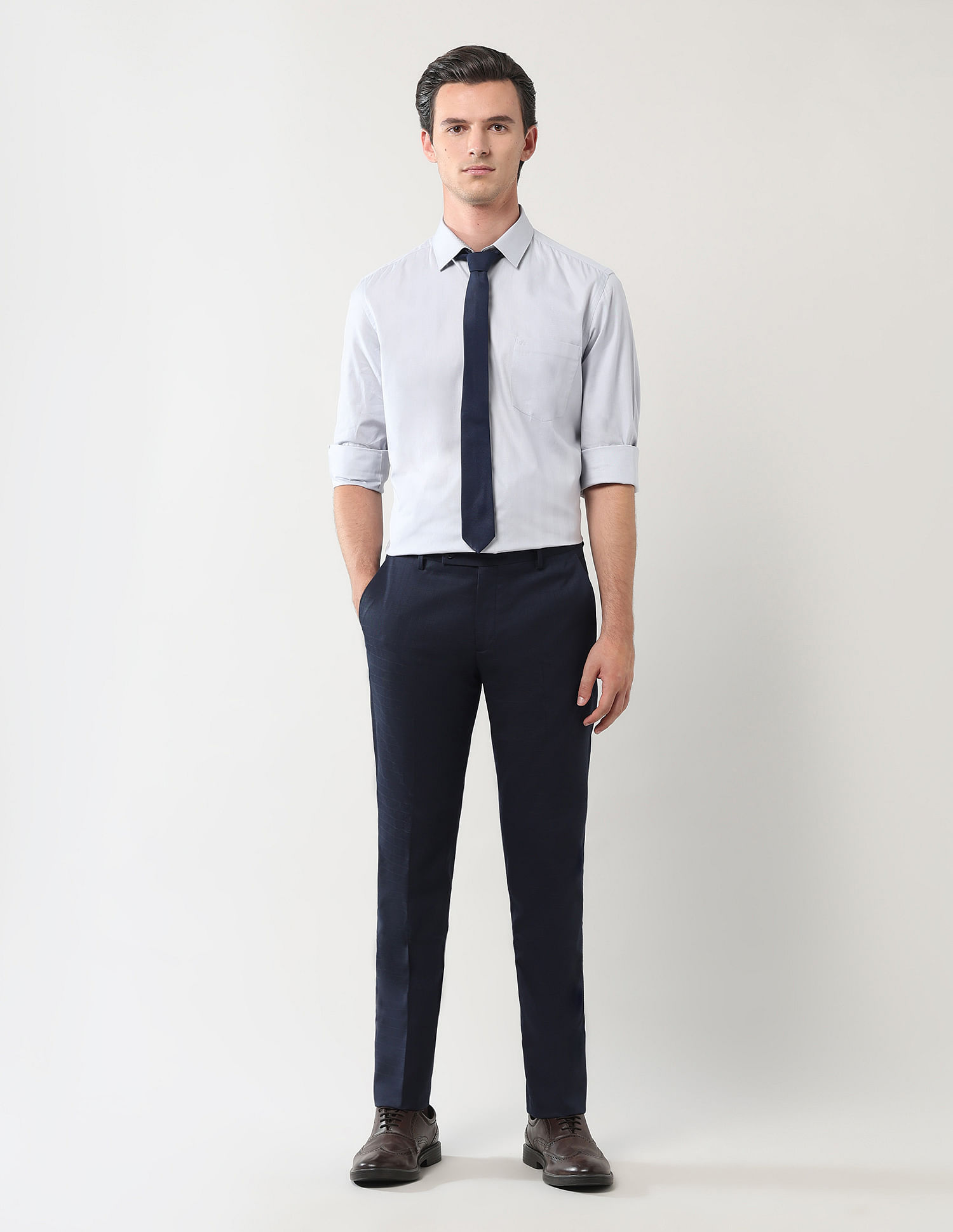 Arrow Pure Cotton Liberty Classic Fit Shirt