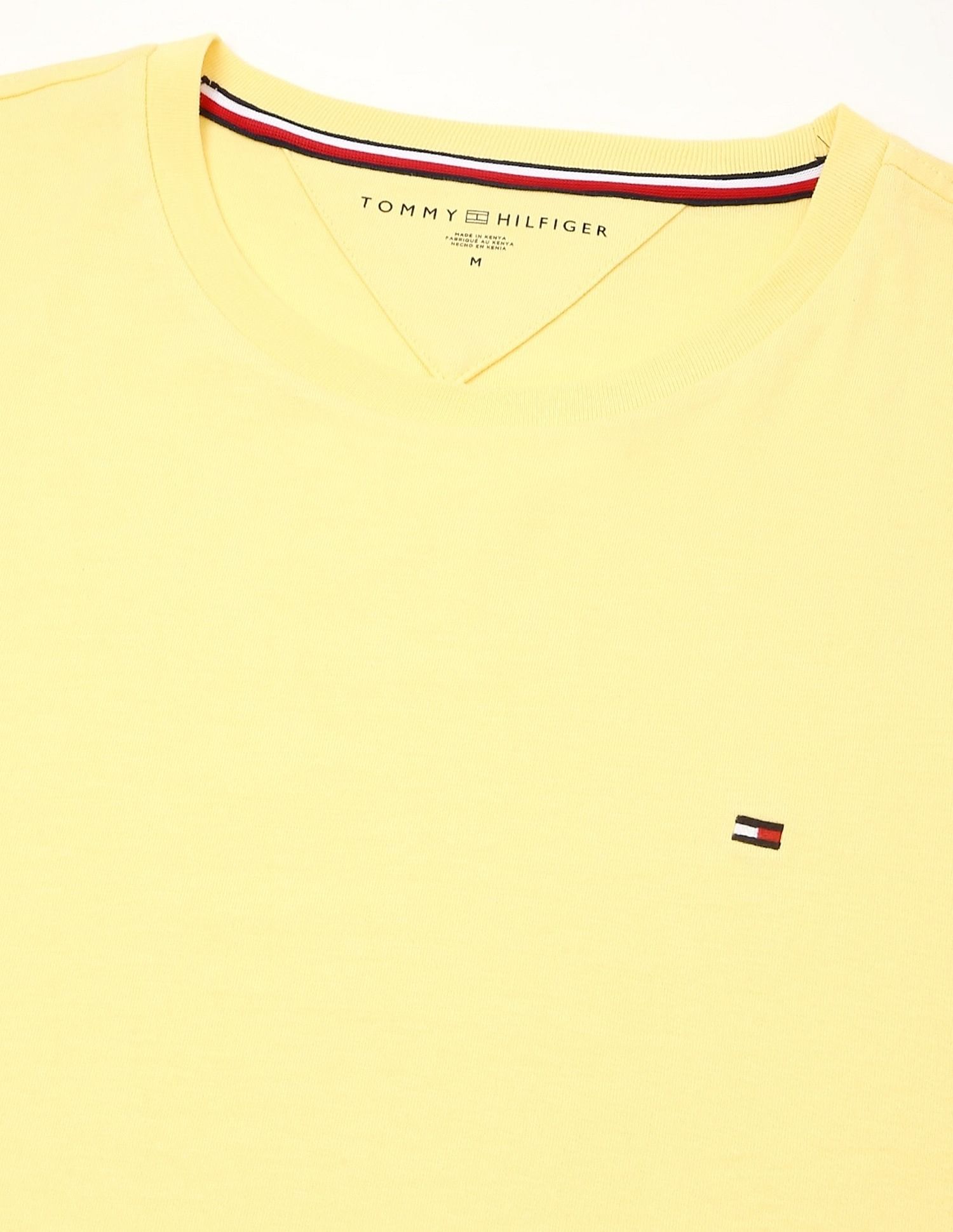 Tommy Hilfiger Solid Regular-Fit Cotton T-Shirt