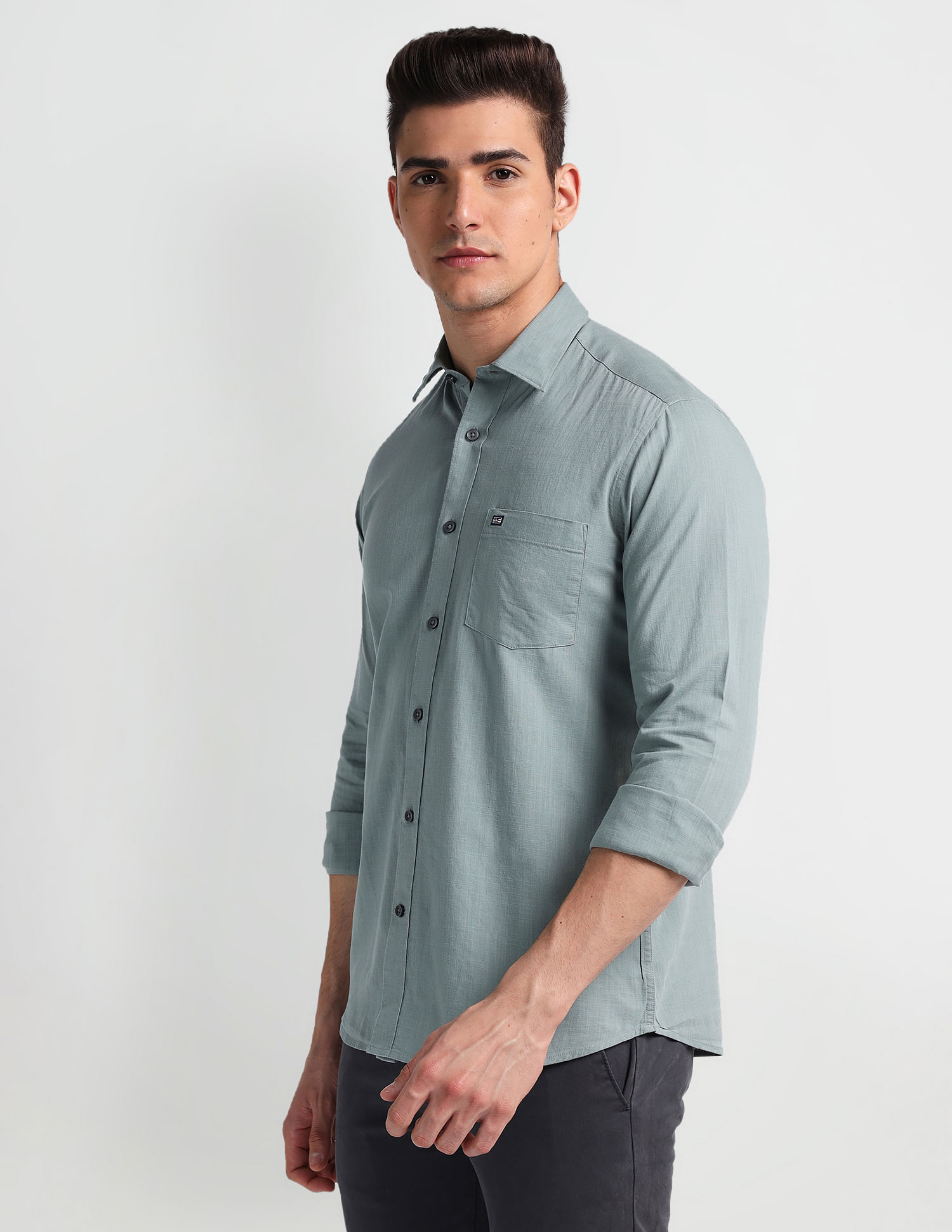 Buy Arrow Sports Manhattan Slim Fit Striped Shirt - NNNOW.com