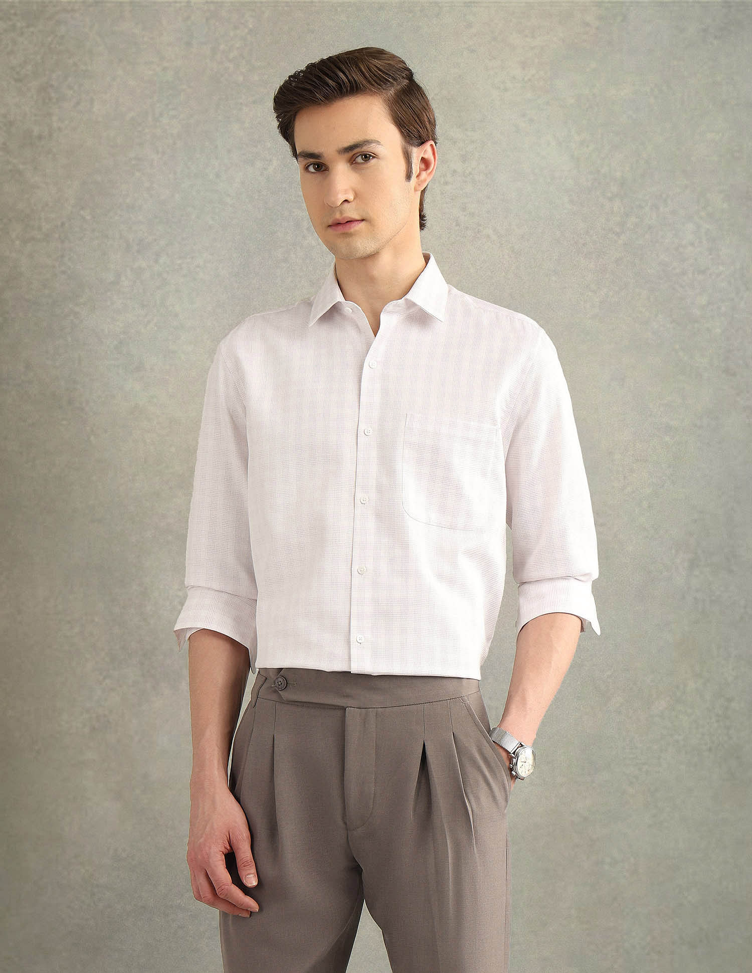 Arrow Pure Cotton Italian Elegance Shirt