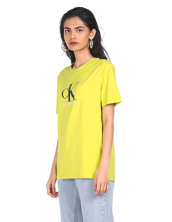 Tシャツ・カットソー CHLOE Women Tops 25AJH11170 6H1 Yellow SAB0064526001S066_det_2_032701