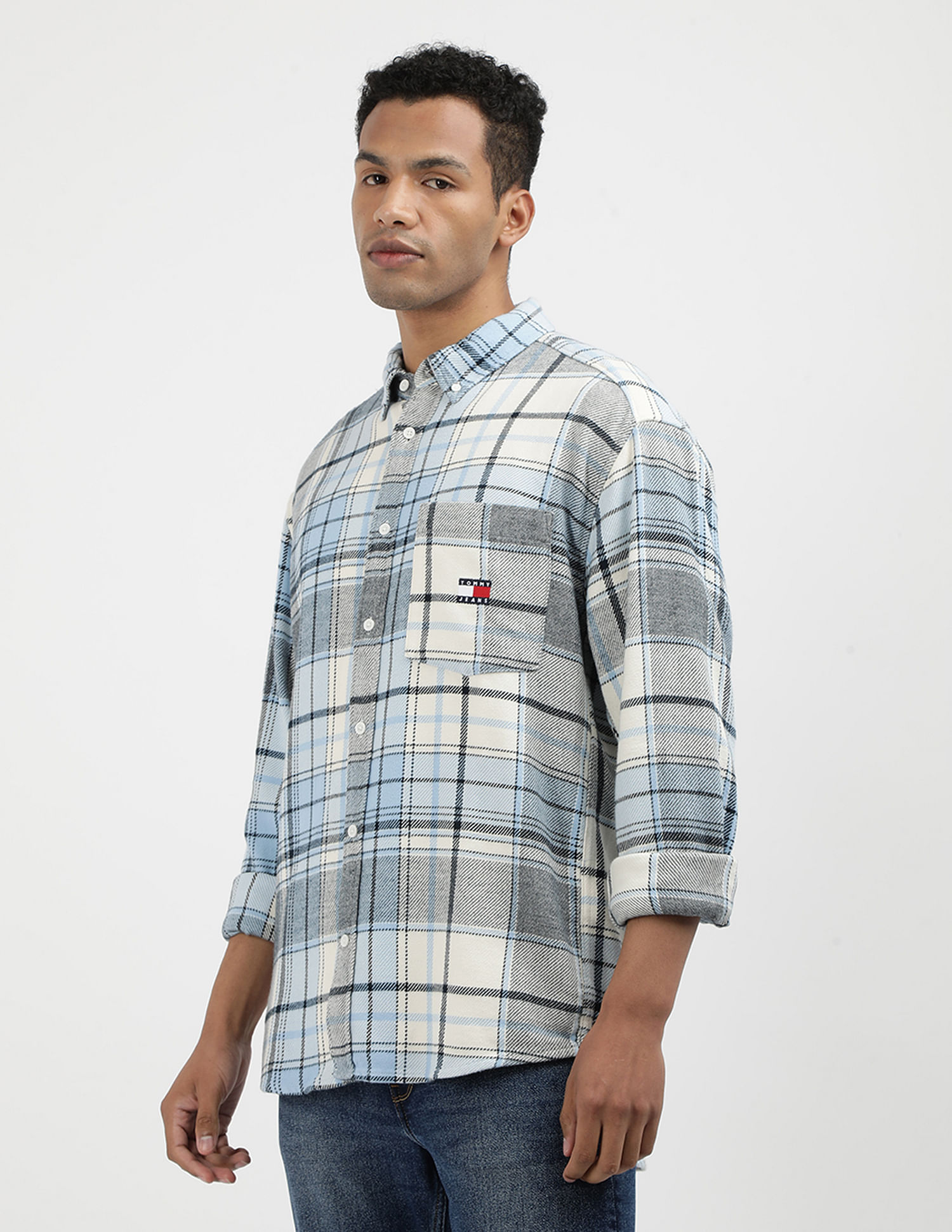 Tommy Hilfiger Brushed Flannel Tartan Check Shirt