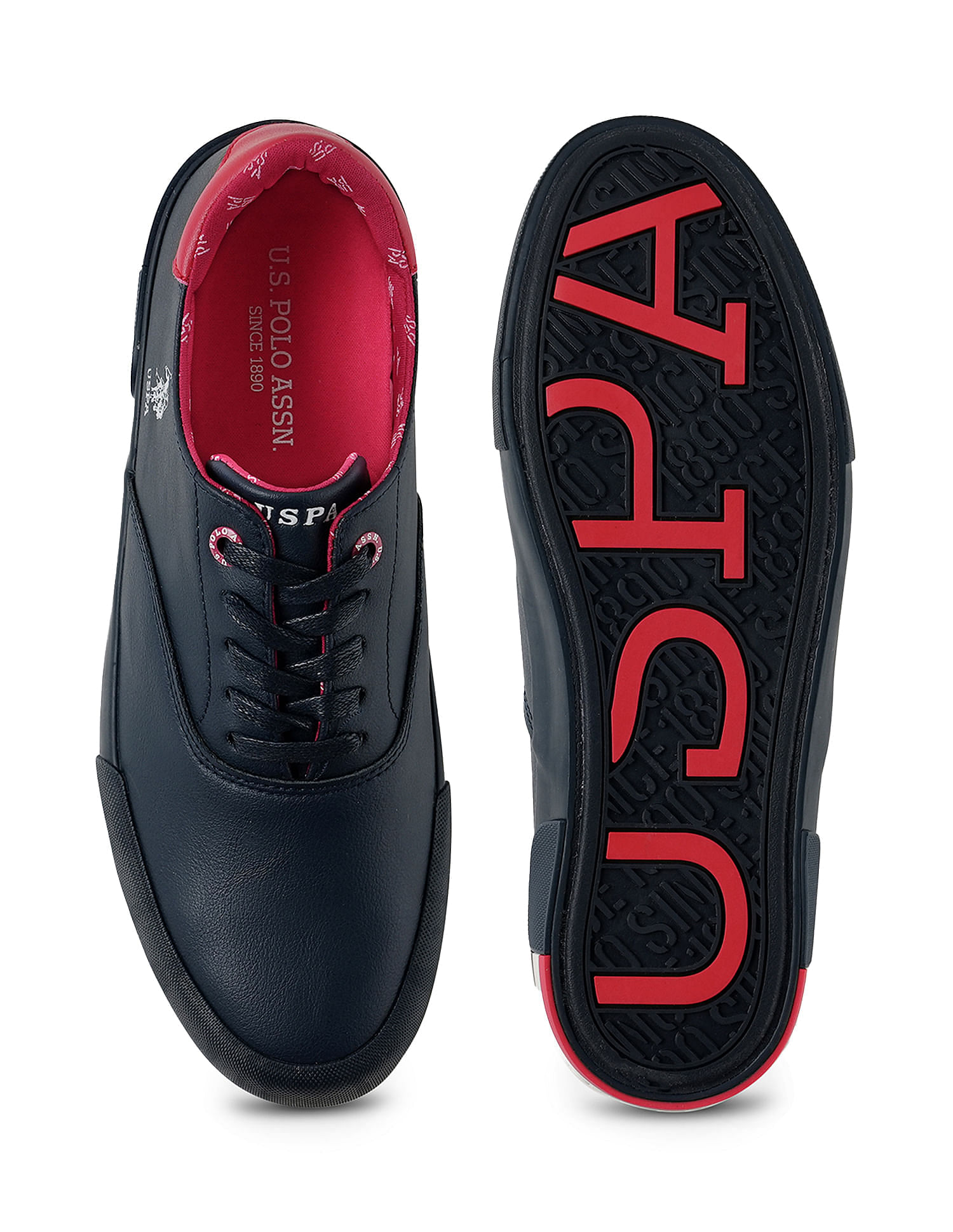 U.S. Polo Assn. Men Round Toe Erland 4.0 Sneakers