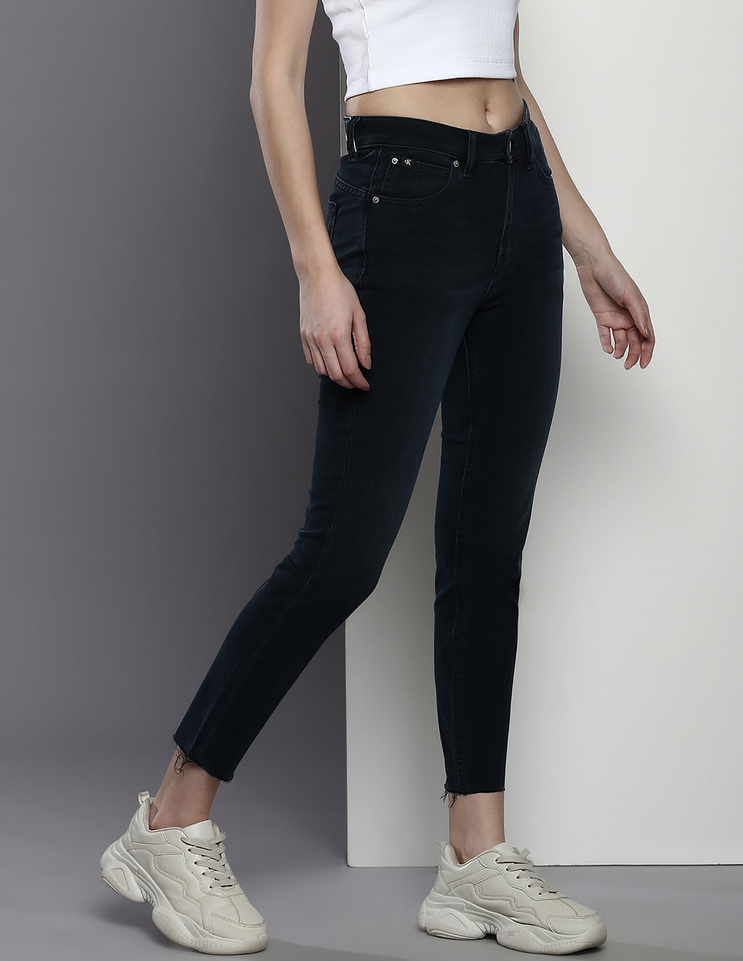 Calvin Klein Jeans High Rise Body Fit Jeans