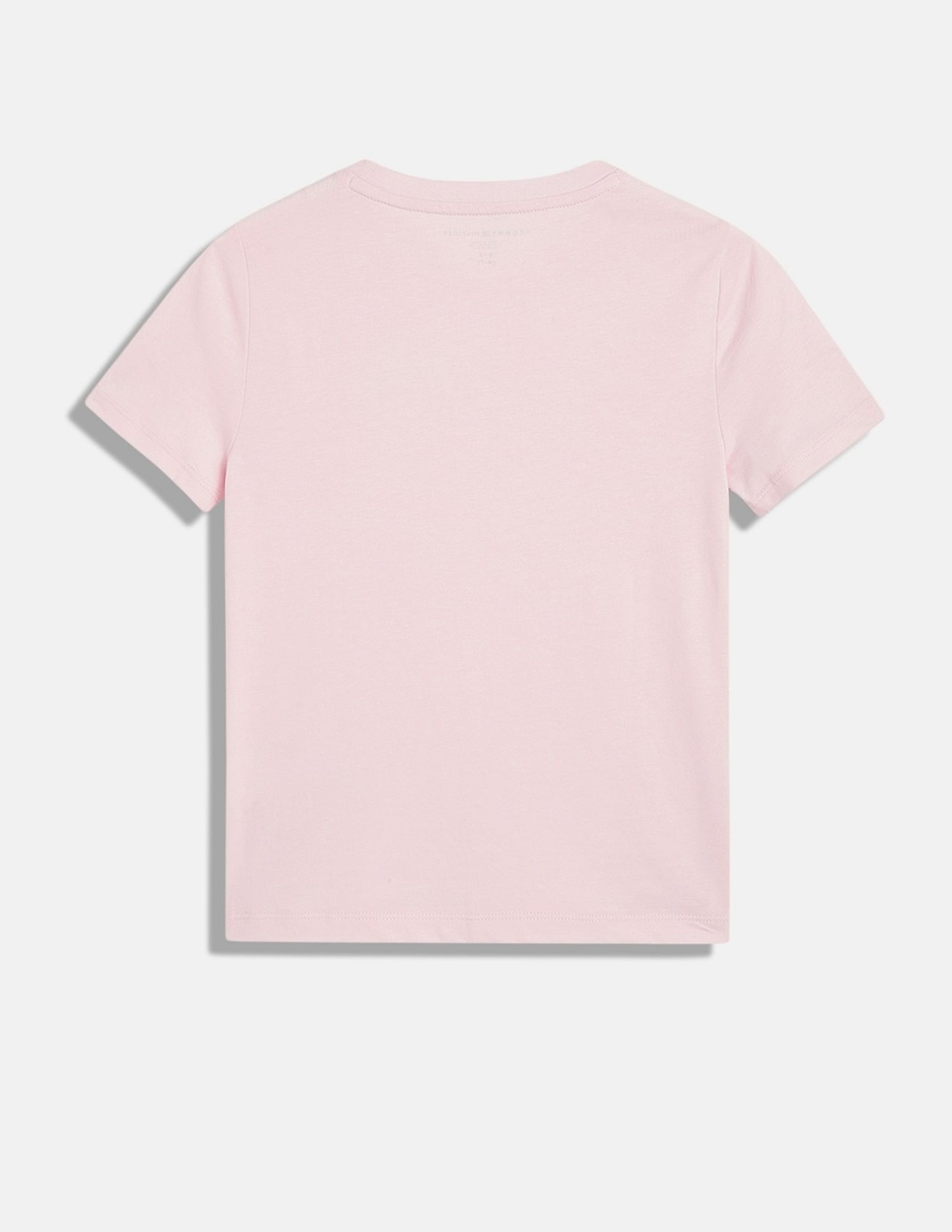 Tommy Hilfiger Girls Pink Logo T-Shirt