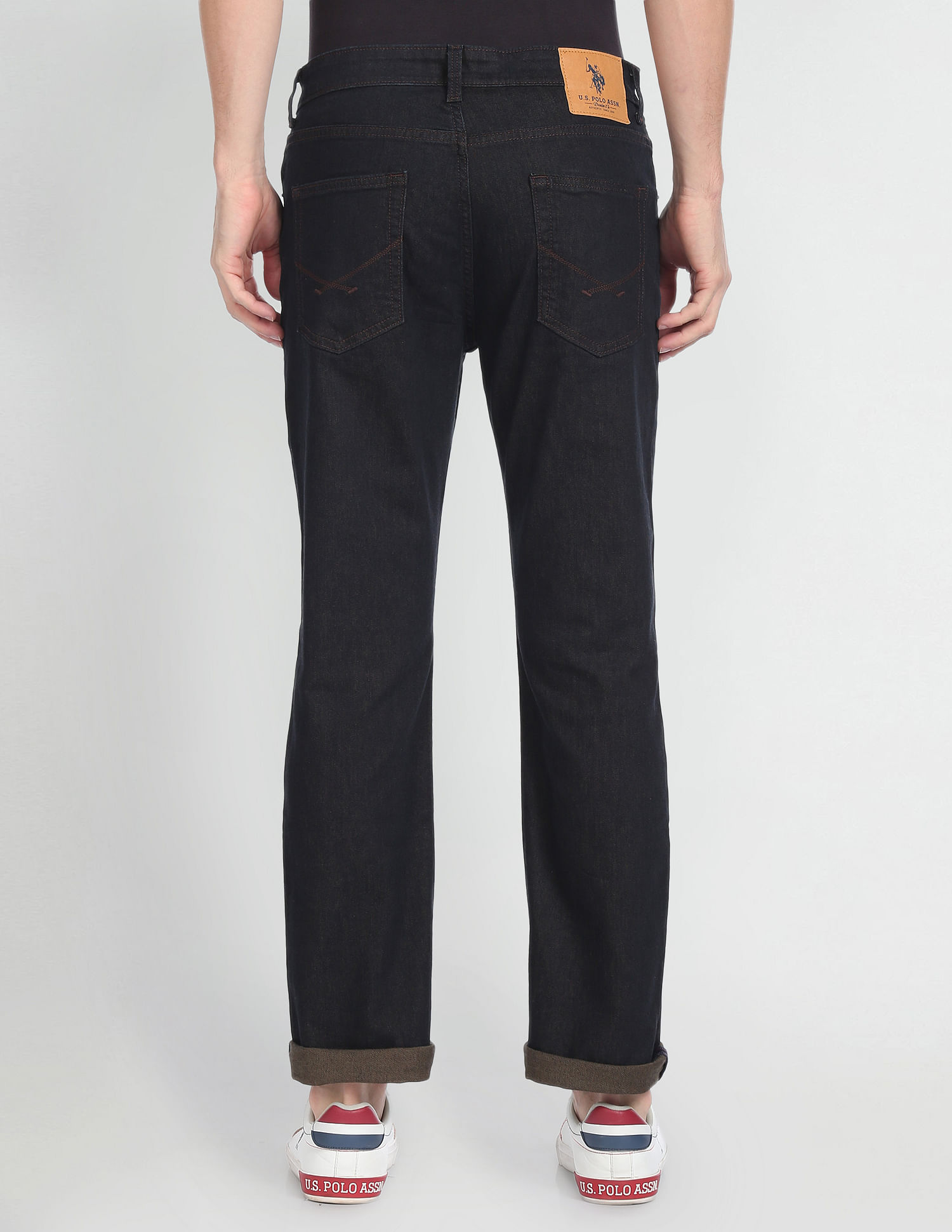 U.S. Polo Assn. Denim Co. Harold Slim Straight Fit Blue Jeans