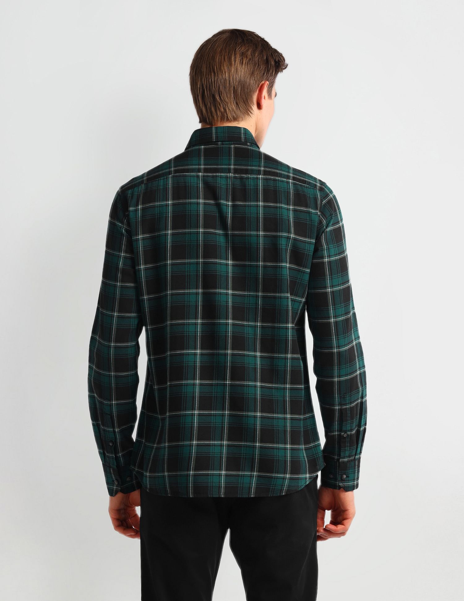 Arrow Sport Tartan Check Cotton Shirt