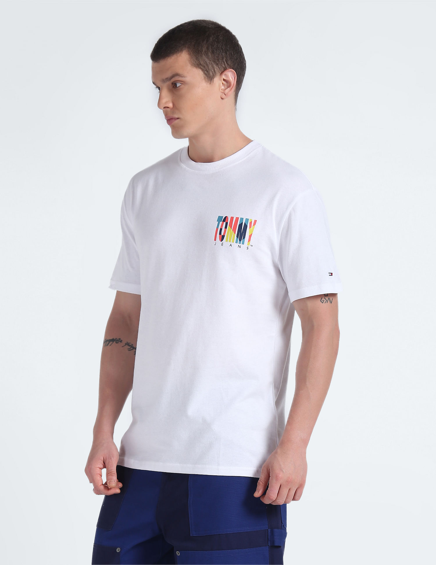 Tommy Hilfiger Transitional Cotton Archive Brand Print T-Shirt