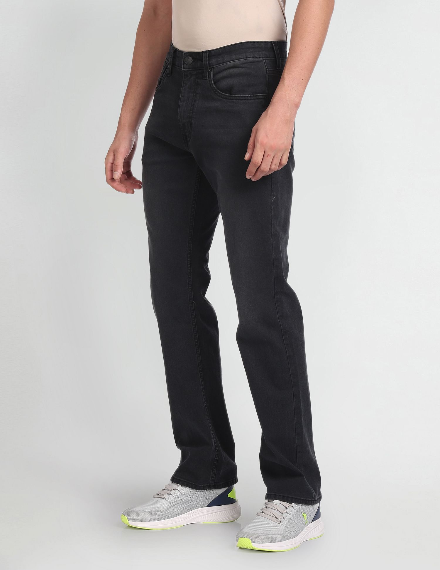 U.S. Polo Assn. Denim Co. Connor Bootcut Fit Black Jeans