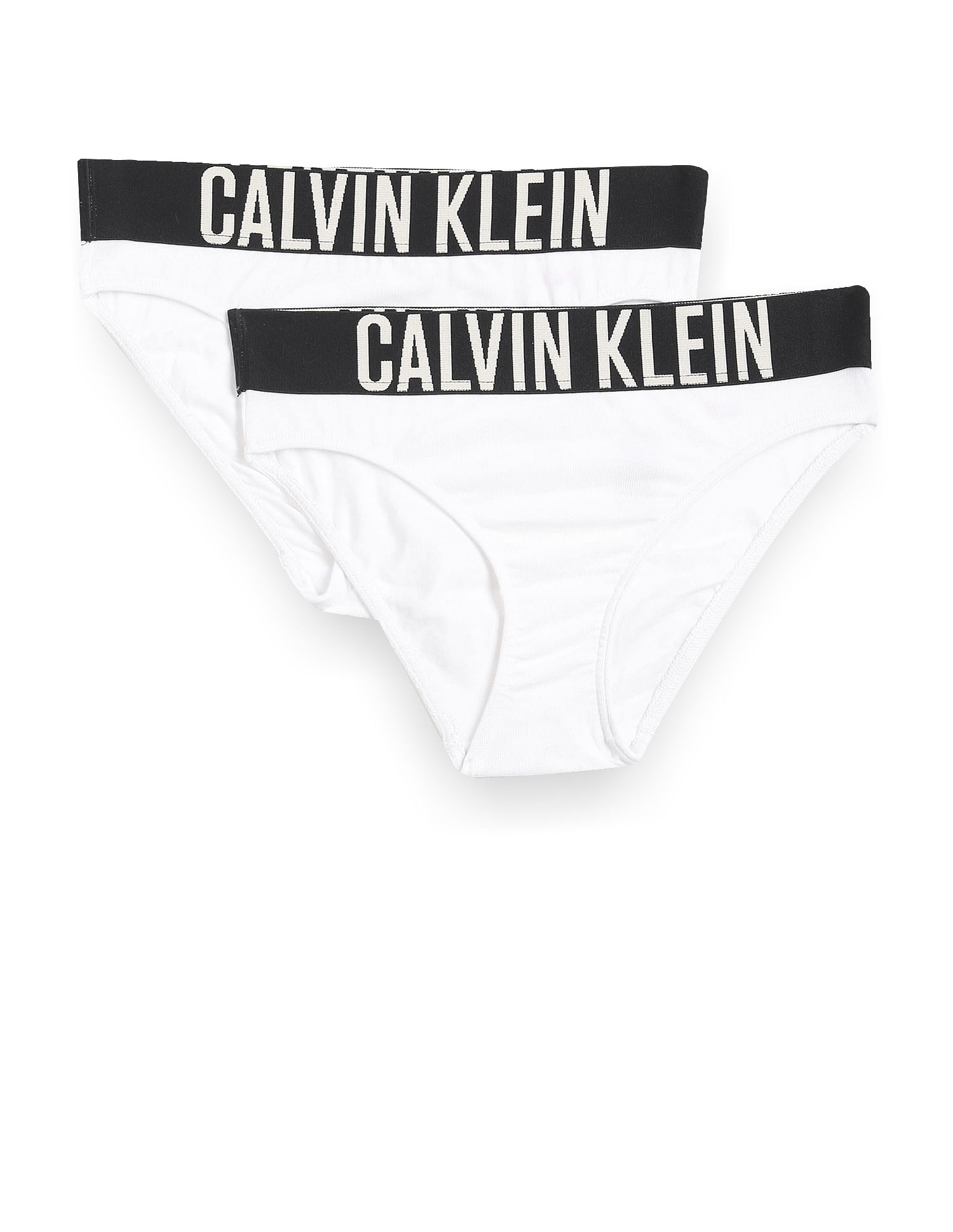 Calvin Klein Girls' Underwear Cotton Bikini Panty, 5 Pack, Fun Icons