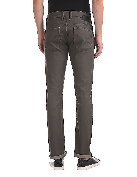 Flying Machine Michael Slim Tapered Fit Mid Rise Jeans