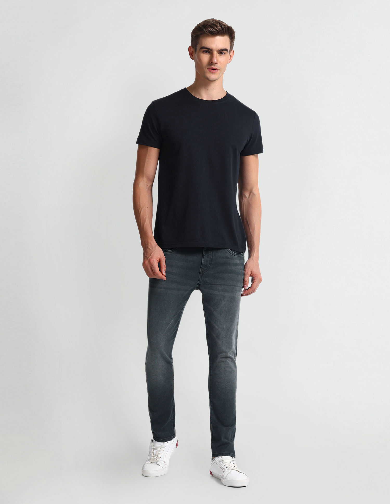 U.S. Polo Assn. Denim Co. Henry Tapered Cropped Fit Blue Jeans