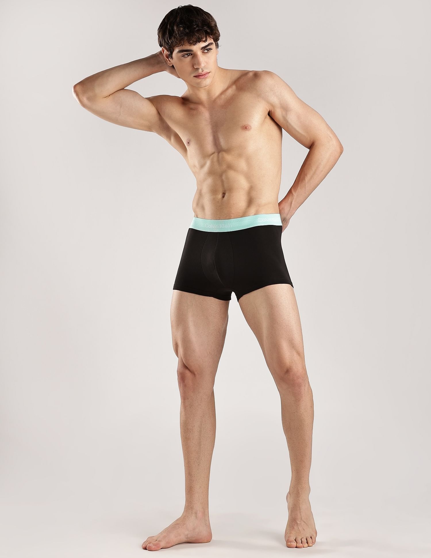 Calvin Klein Underwear Solid Multi Low Rise Trunks - Pack Of - 3