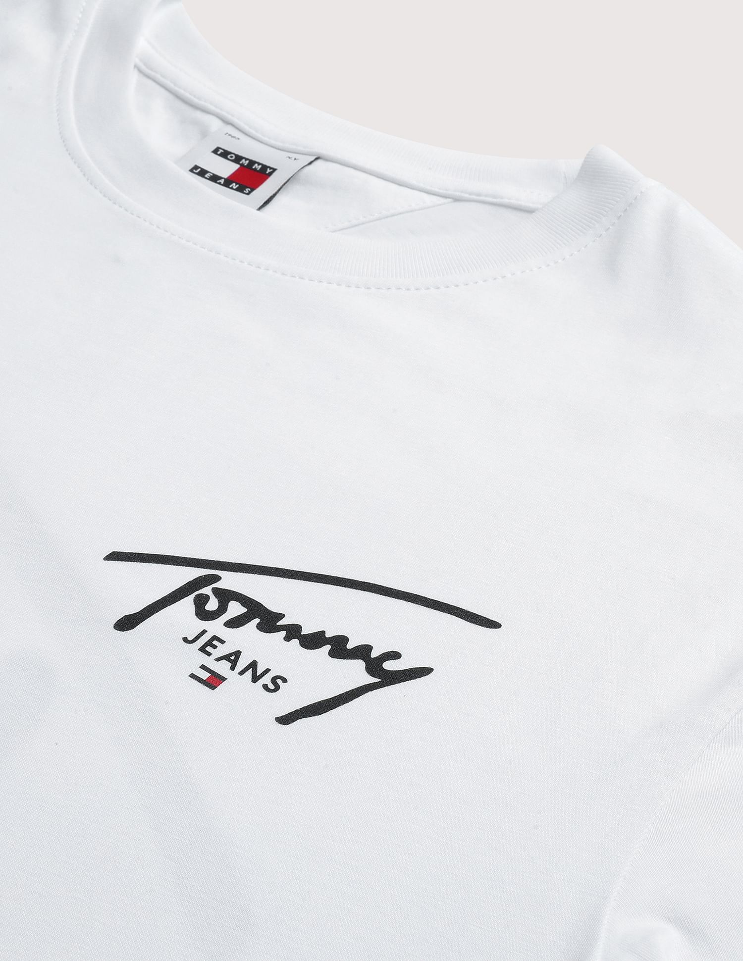 Buy Tommy Hilfiger Sustainable Signature Print T Shirt NNNOW