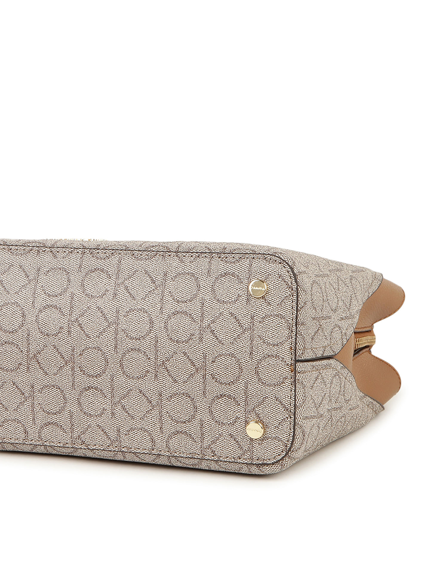 Calvin Klein Monogram Jacquard Hailey Shopper Bag
