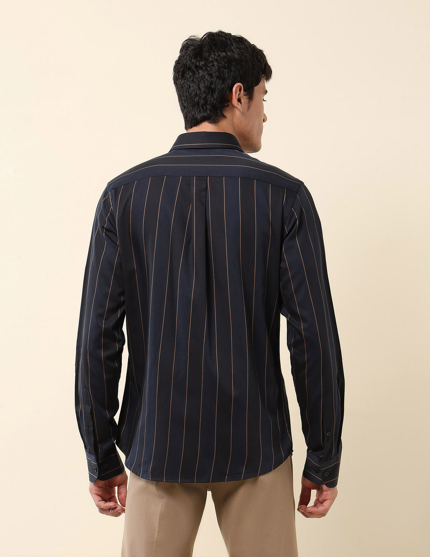 U.S. Polo Assn. Vertical Striped Pure Cotton Shirt