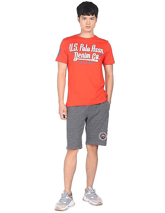 U.S. Polo Assn. Denim Co. Crew Neck Graphic Print T-Shirt