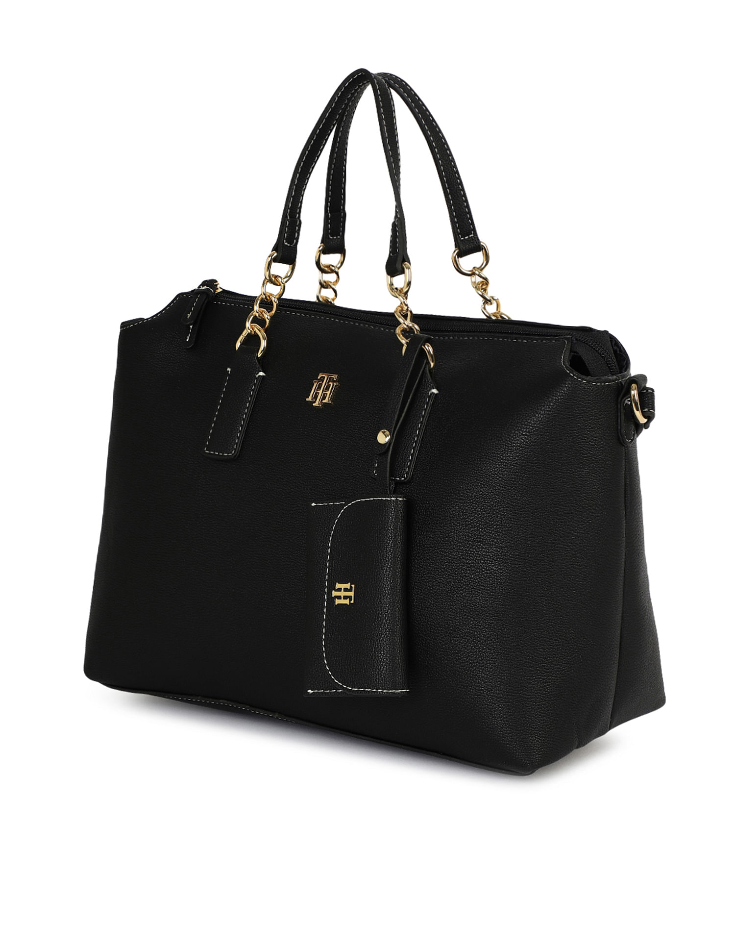 Tommy Hilfiger Grain Pebble Brielle Satchel Bag