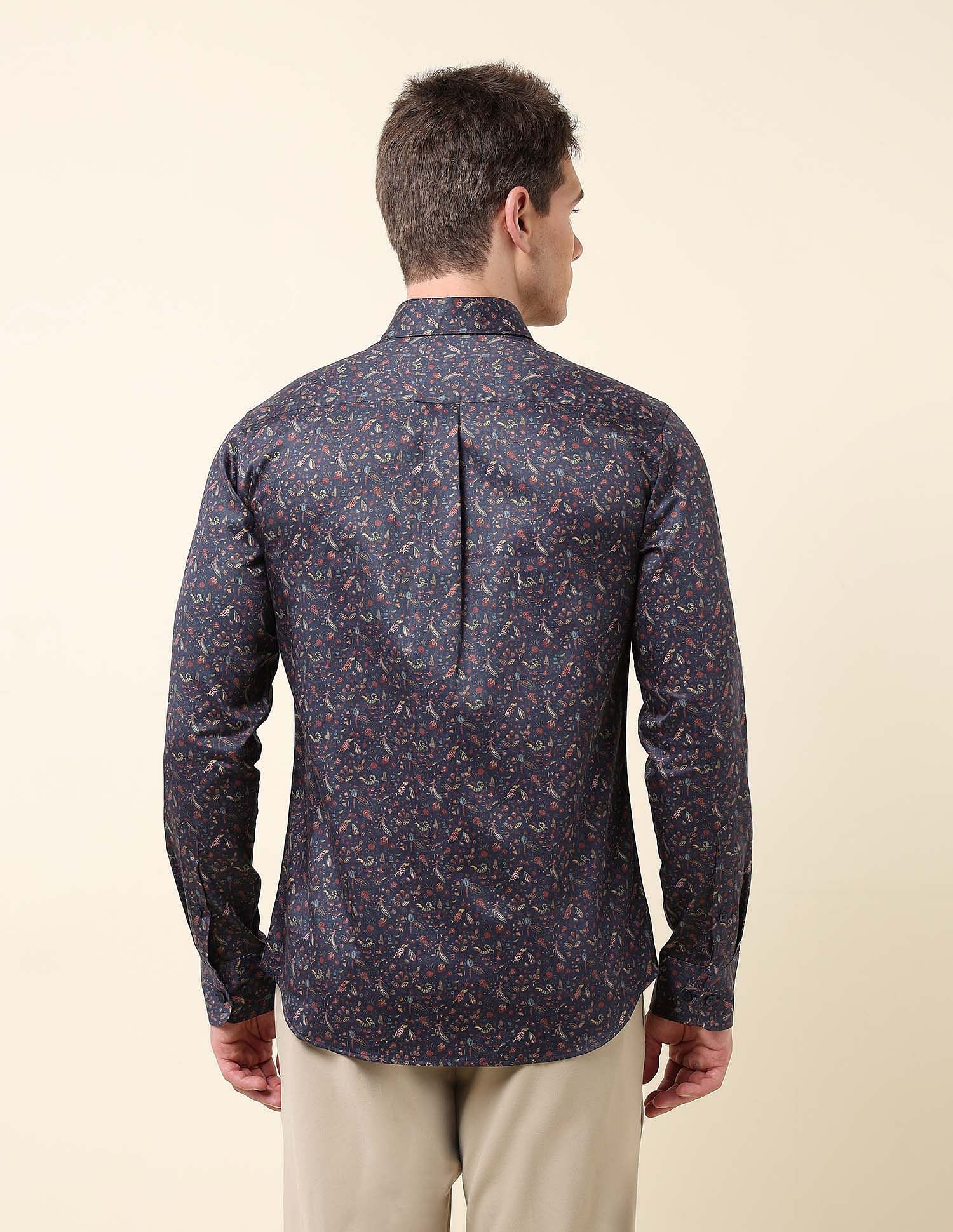 U.S. Polo Assn. All-Over Printed Satin Shirt