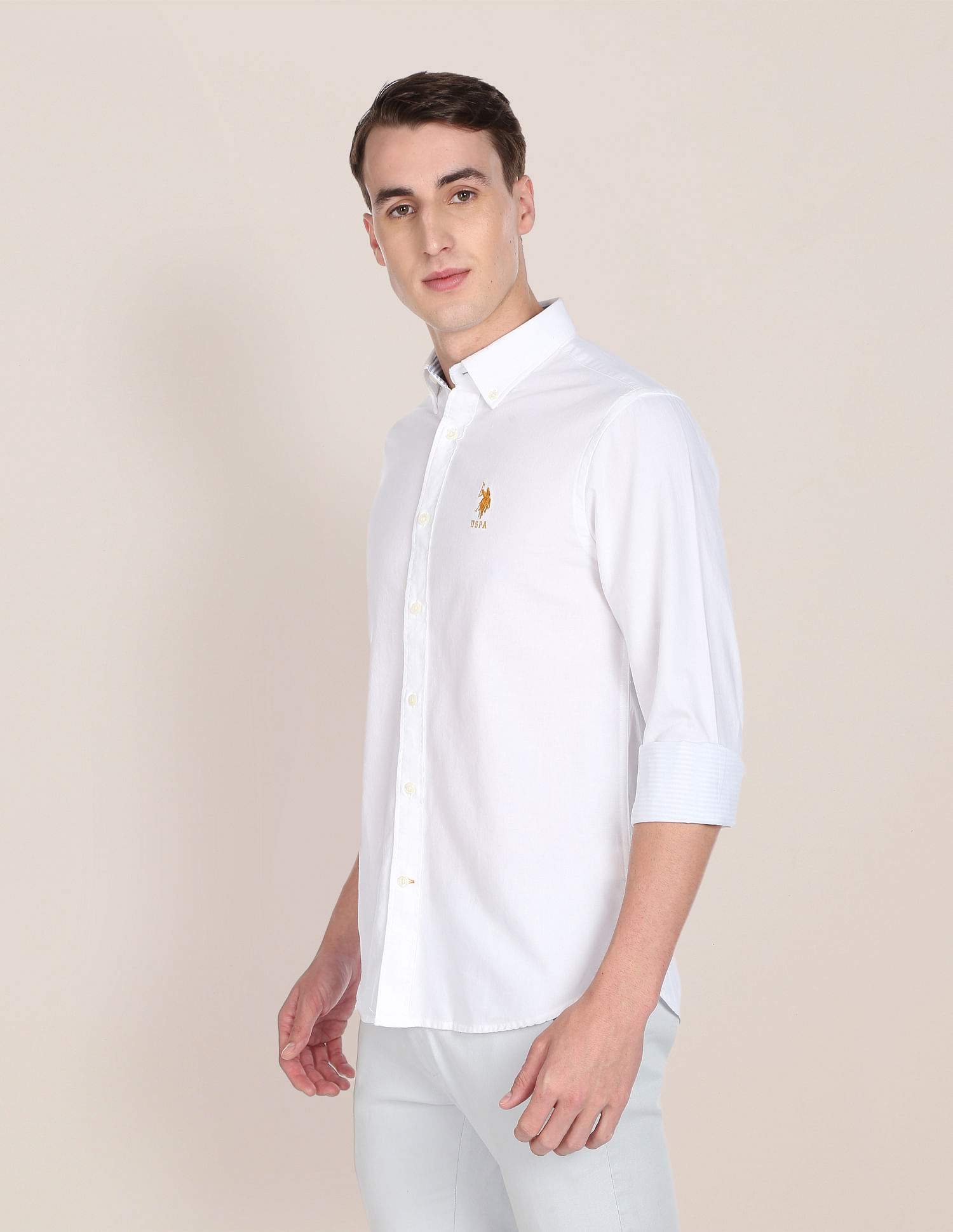 U.S. Polo Assn. Button Down Collar Premium Cotton Shirt