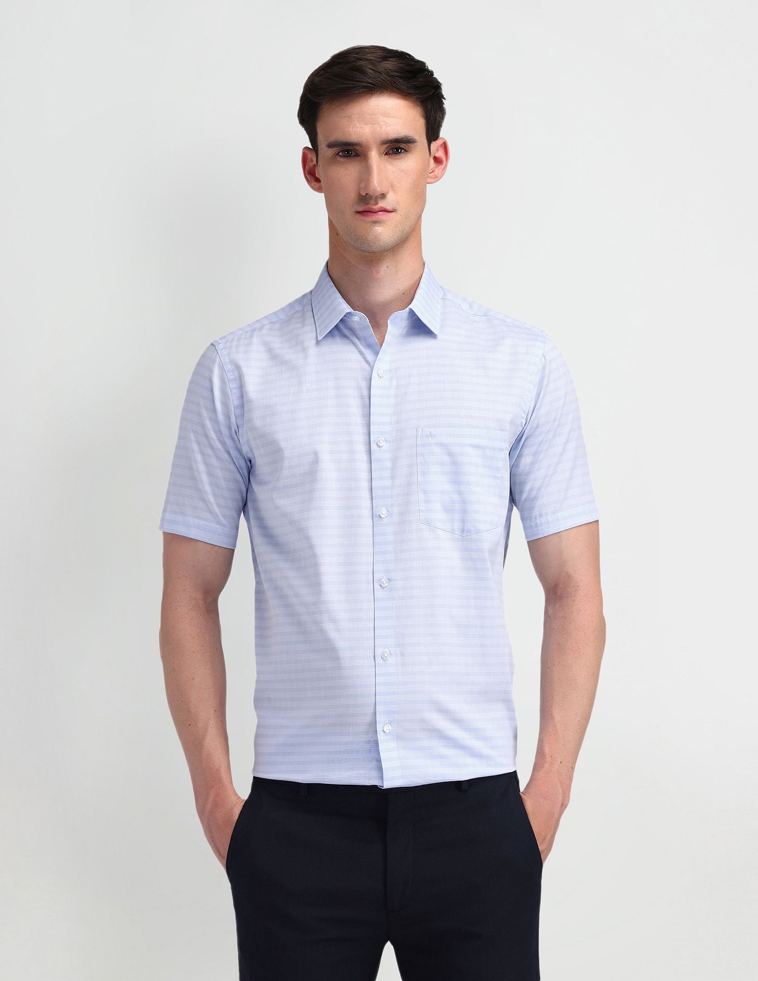 Arrow Liberty Classic Fit Cotton Shirt