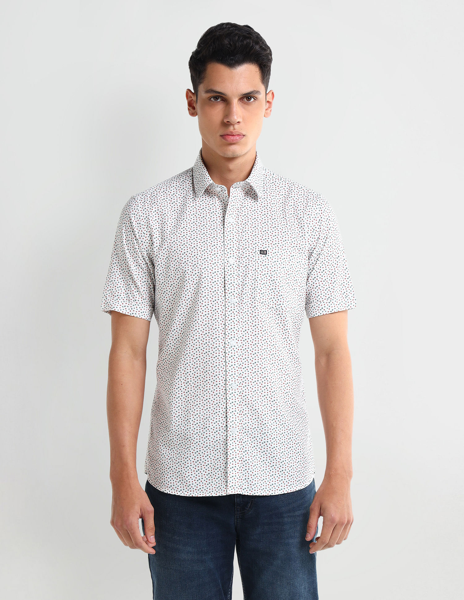 Arrow Sport Liberty Classic Floral Print Shirt