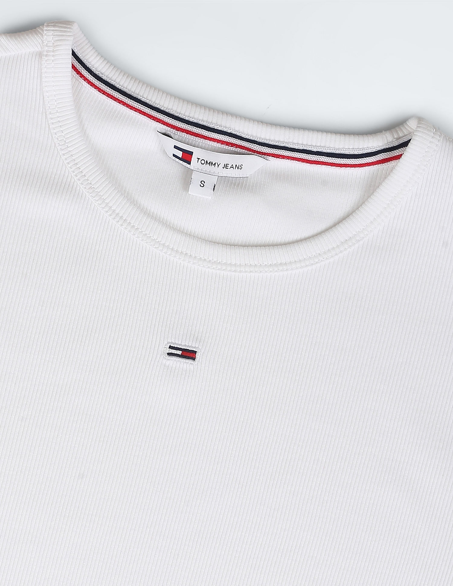 Tommy Hilfiger Slim Fit Essential Ribbed T-Shirt