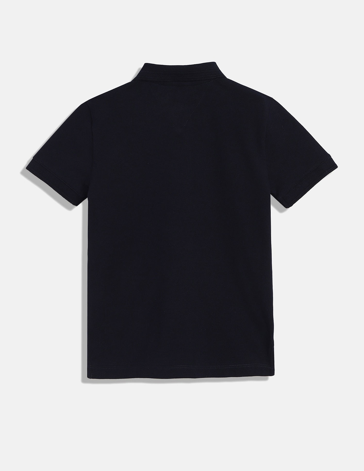 Tommy Hilfiger Kids Boys Solid Regular-Fit Cotton T-Shirts