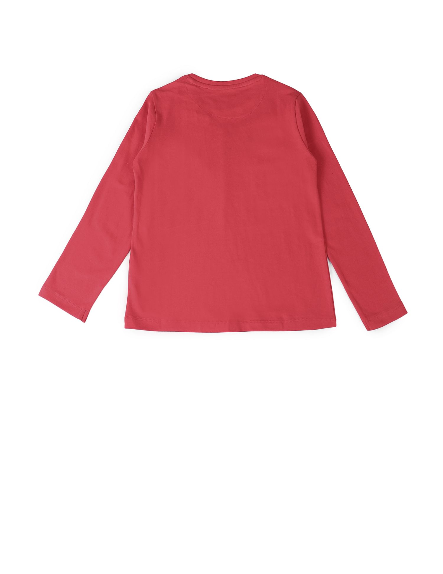 U.S. Polo Assn. Kids Boys Cotton Regular Fit T-Shirt