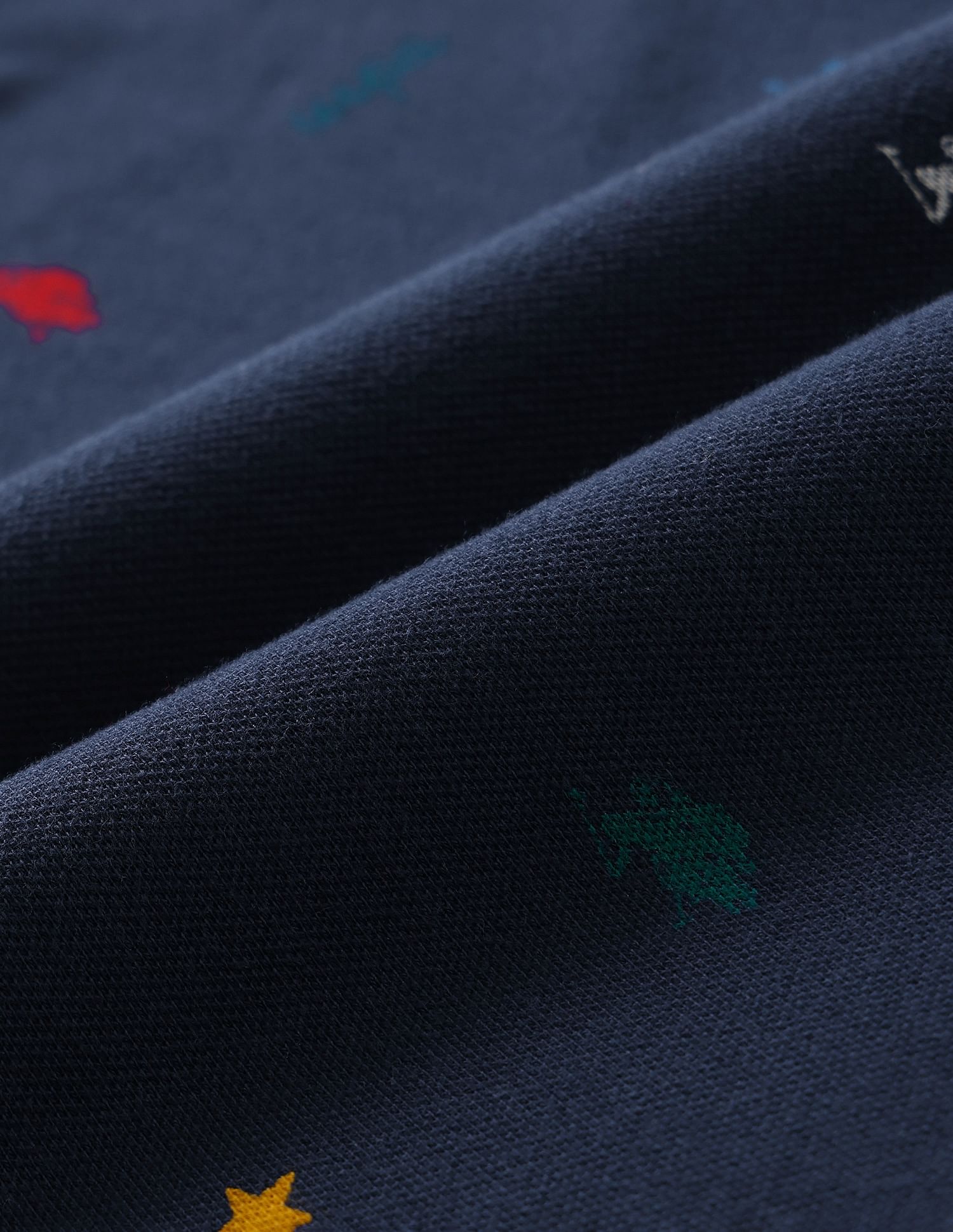 U.S. Polo Assn. Kids Pique Printed Polo Shirt