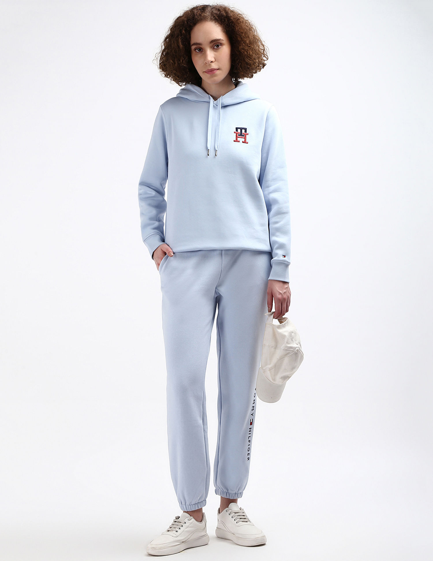 Tommy Hilfiger Embroidered Monogram Hooded Sweatshirt