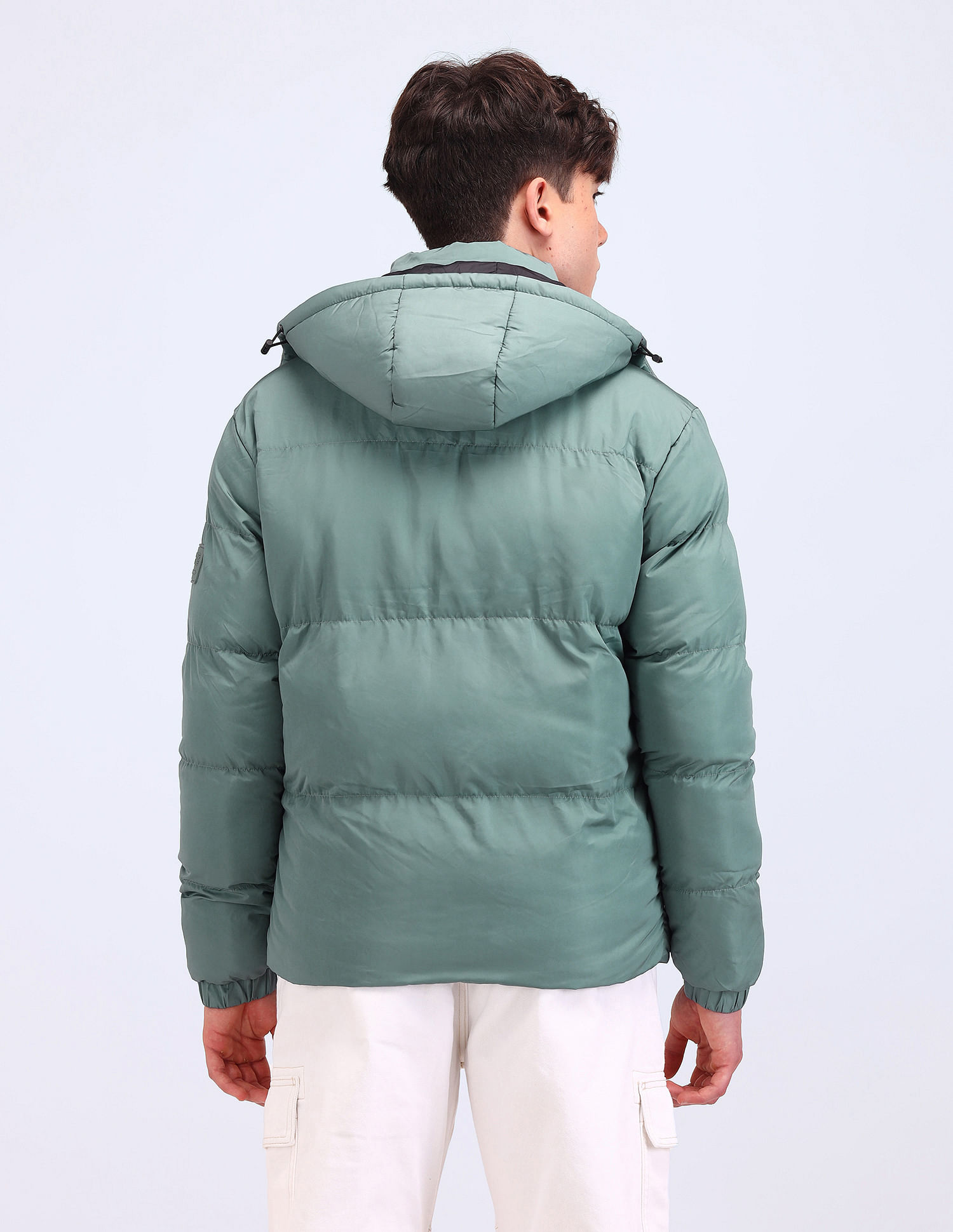 Flying Machine Graphic Printed Regular Fit Jacket