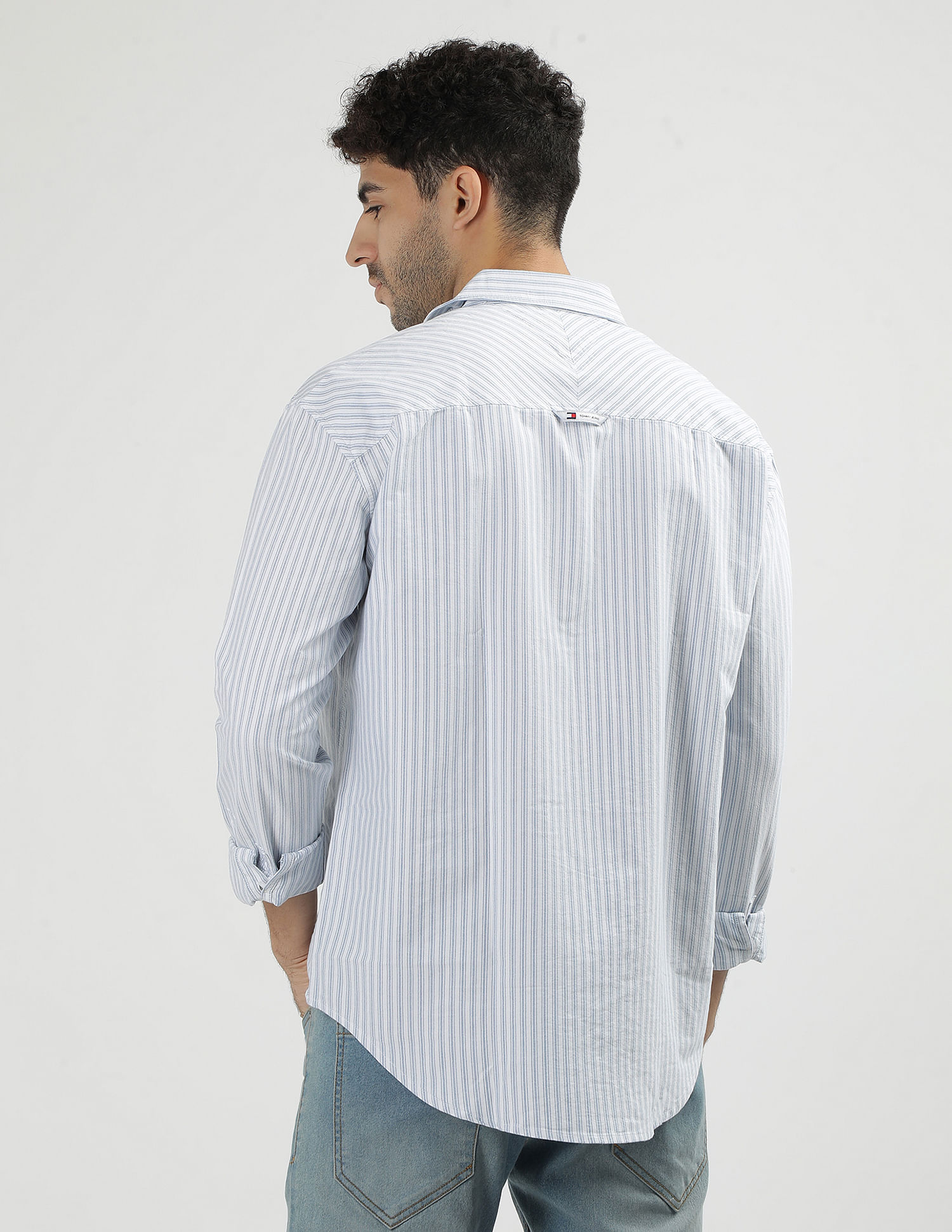 Tommy Hilfiger Sustainable Vertical Stripe Shirt
