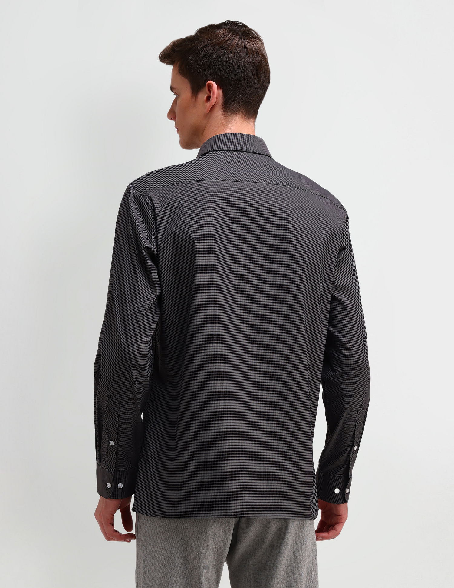 Arrow Dobby All-Over Pattern Shirt