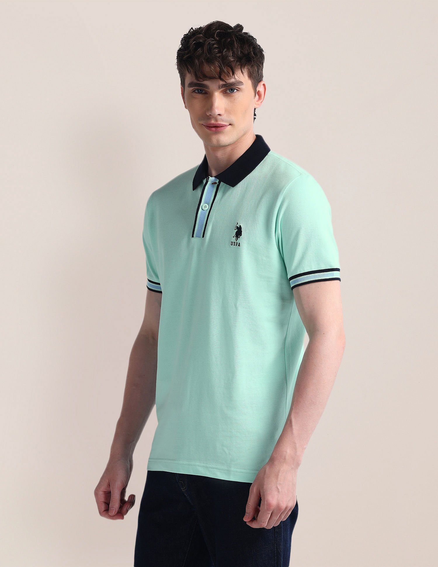 U.S. Polo Assn. Slim Fit Pure Cotton Polo Shirt