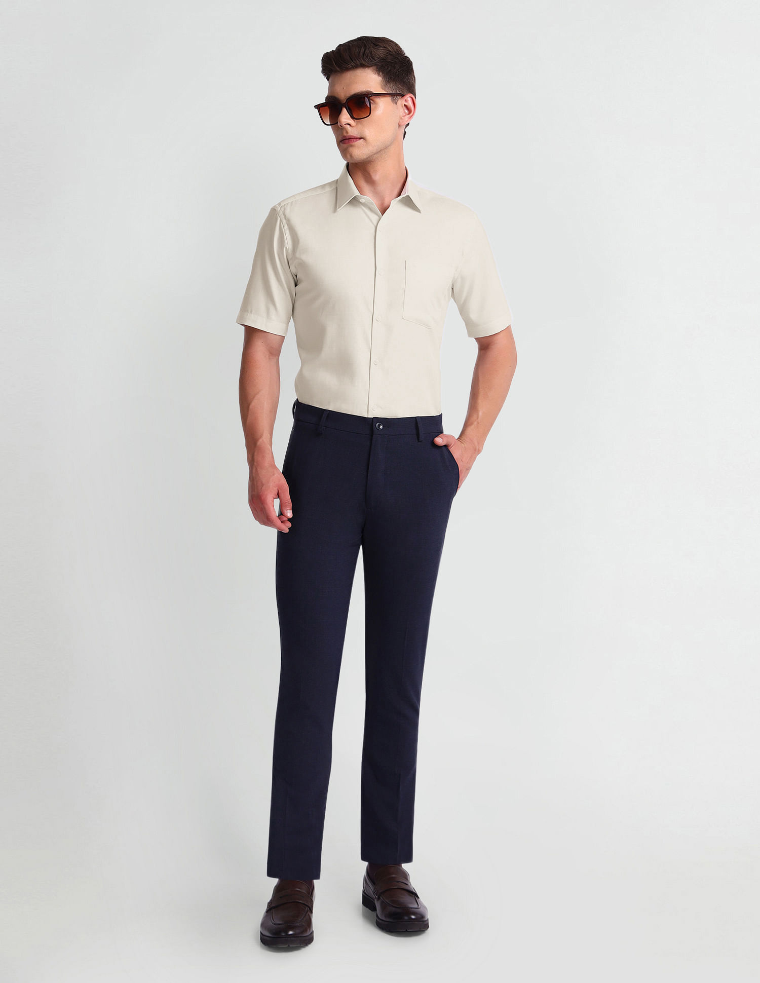 Arrow Pure Cotton Check Shirt