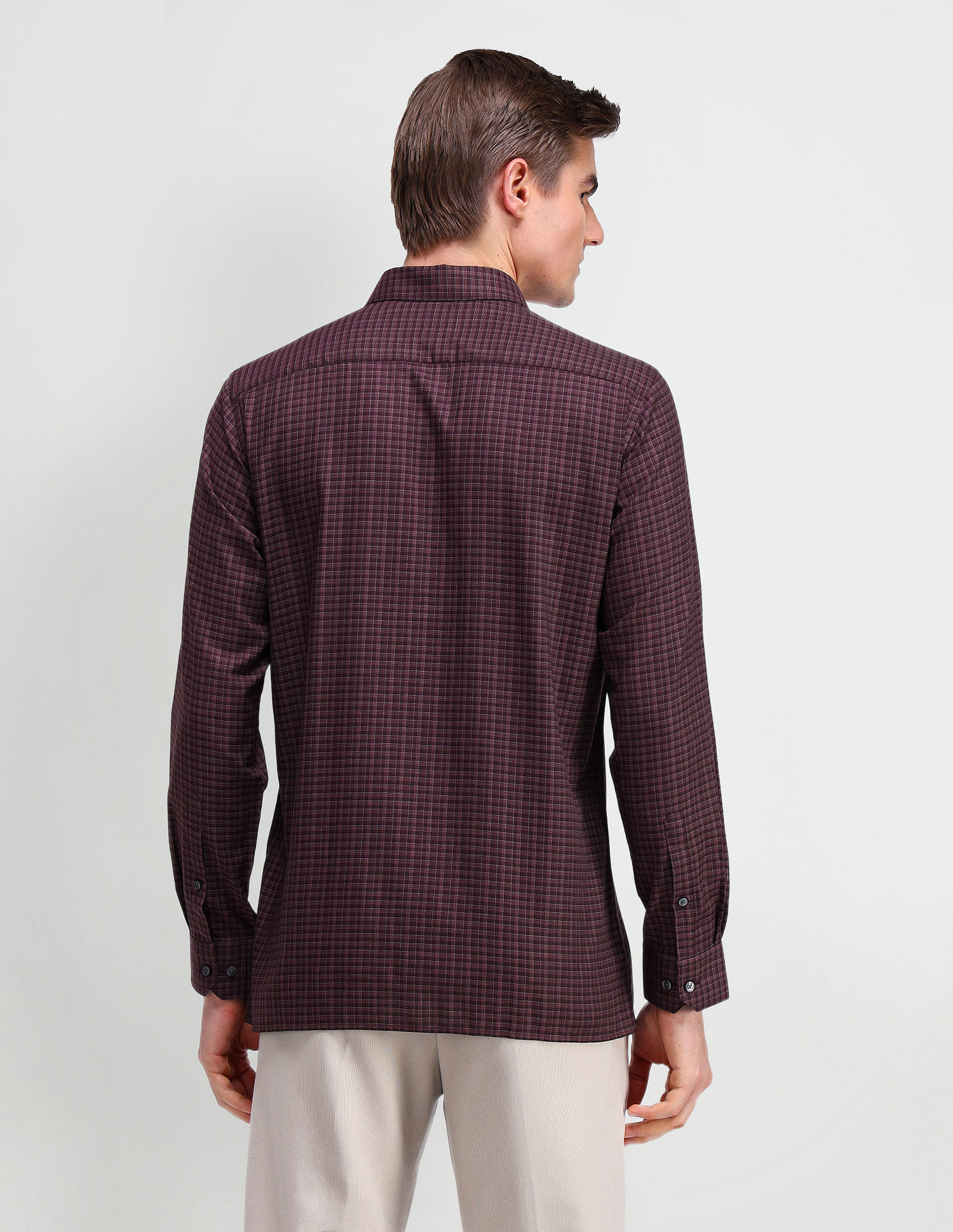 Arrow Liberty Classic Gingham Checked Shirt