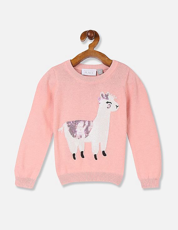 Kids on sale llama sweater