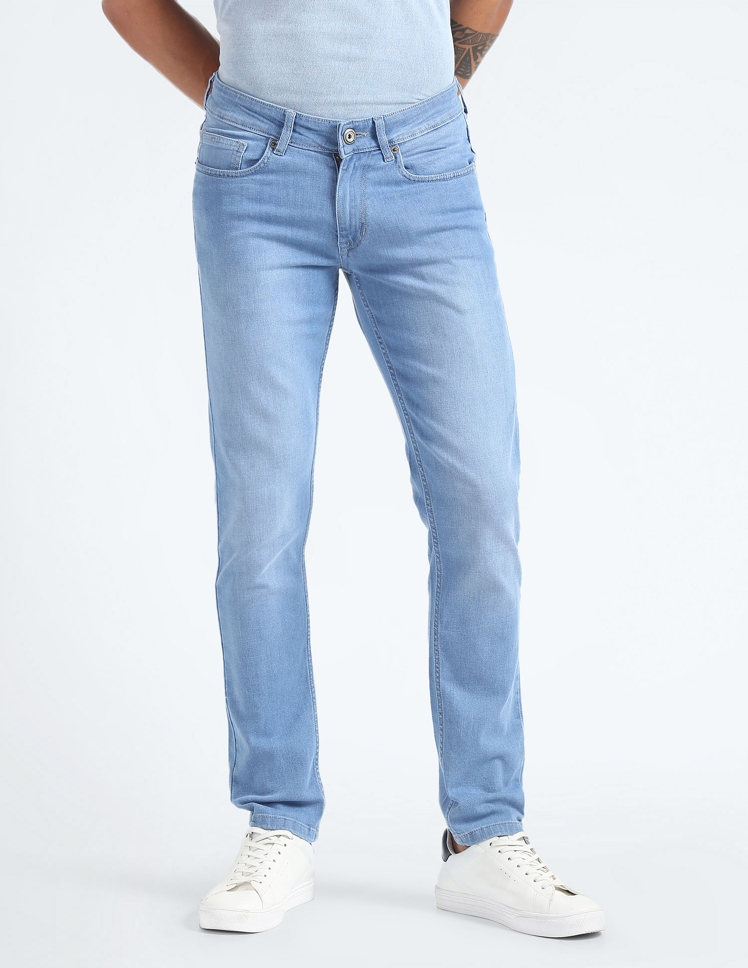 Flying Machine Jackson Skinny Fit Stonewashed Jeans