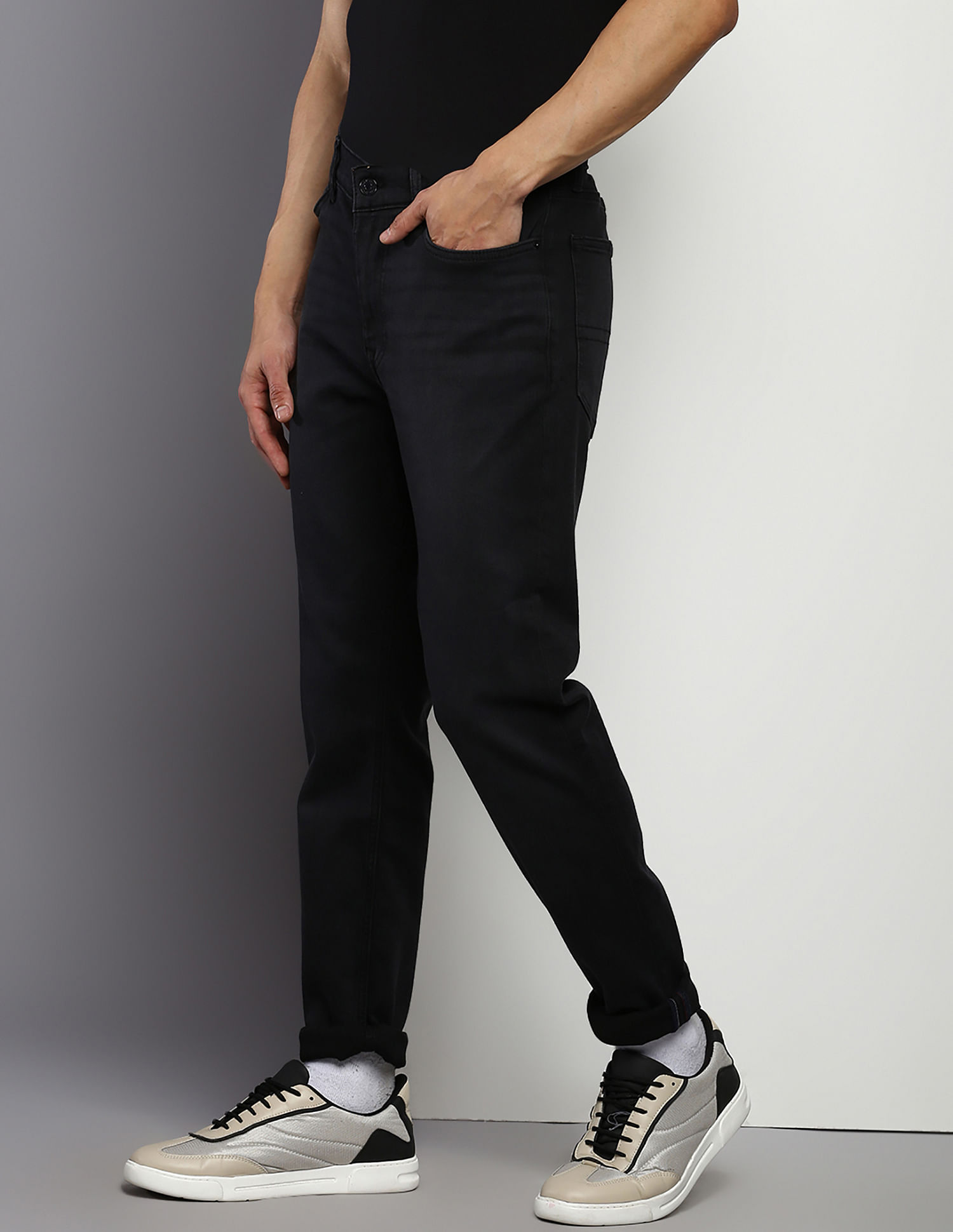 Tommy Hilfiger Simon Skinny Fit Whiskered Jeans